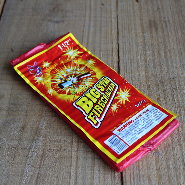 50 Firecracker Strip - Red