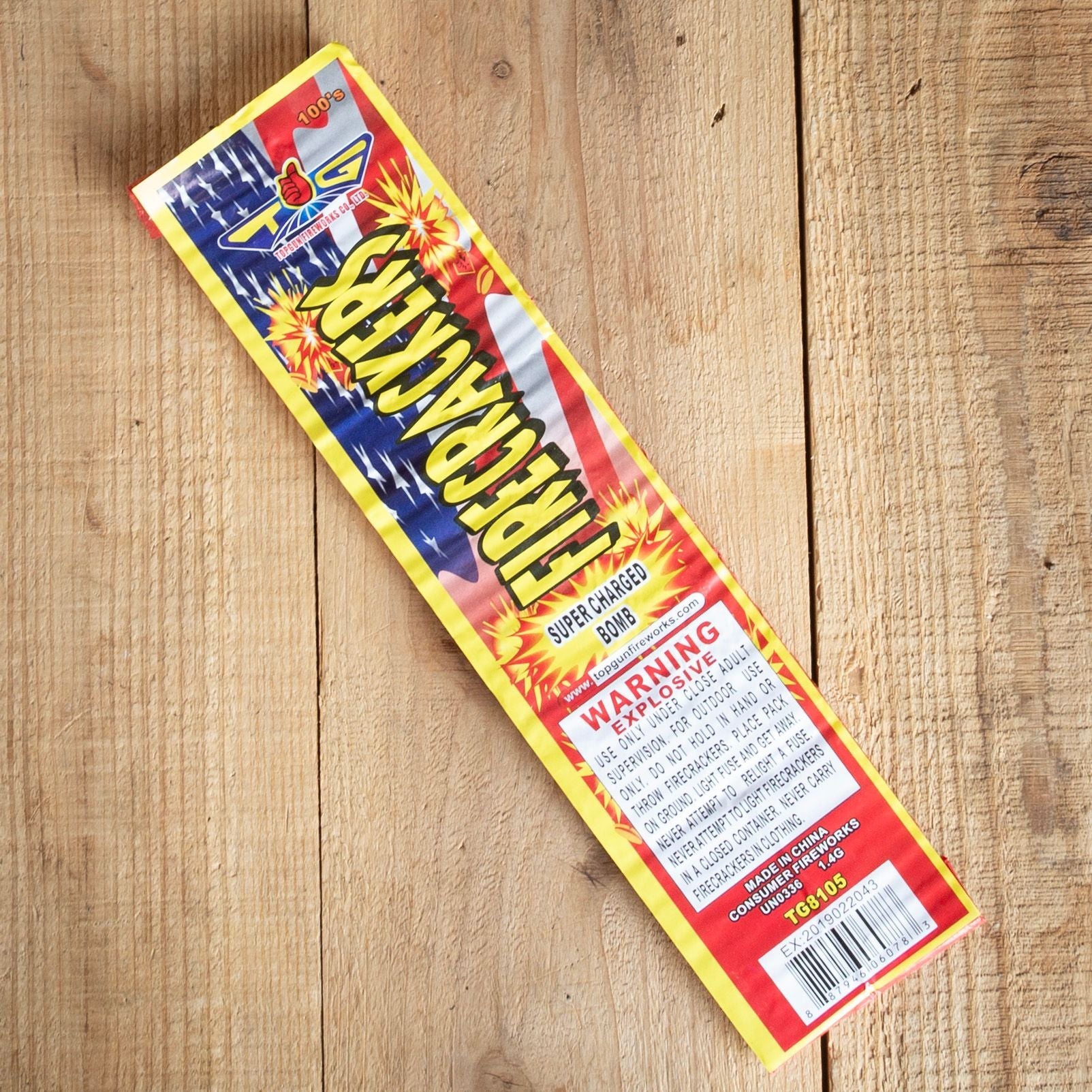 100 Firecracker Strip - Top Gun