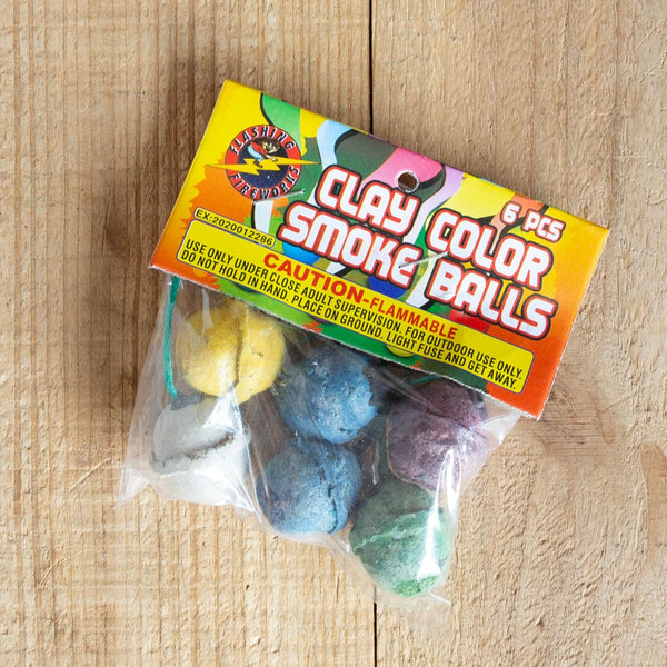 Colored Smoke Balls
