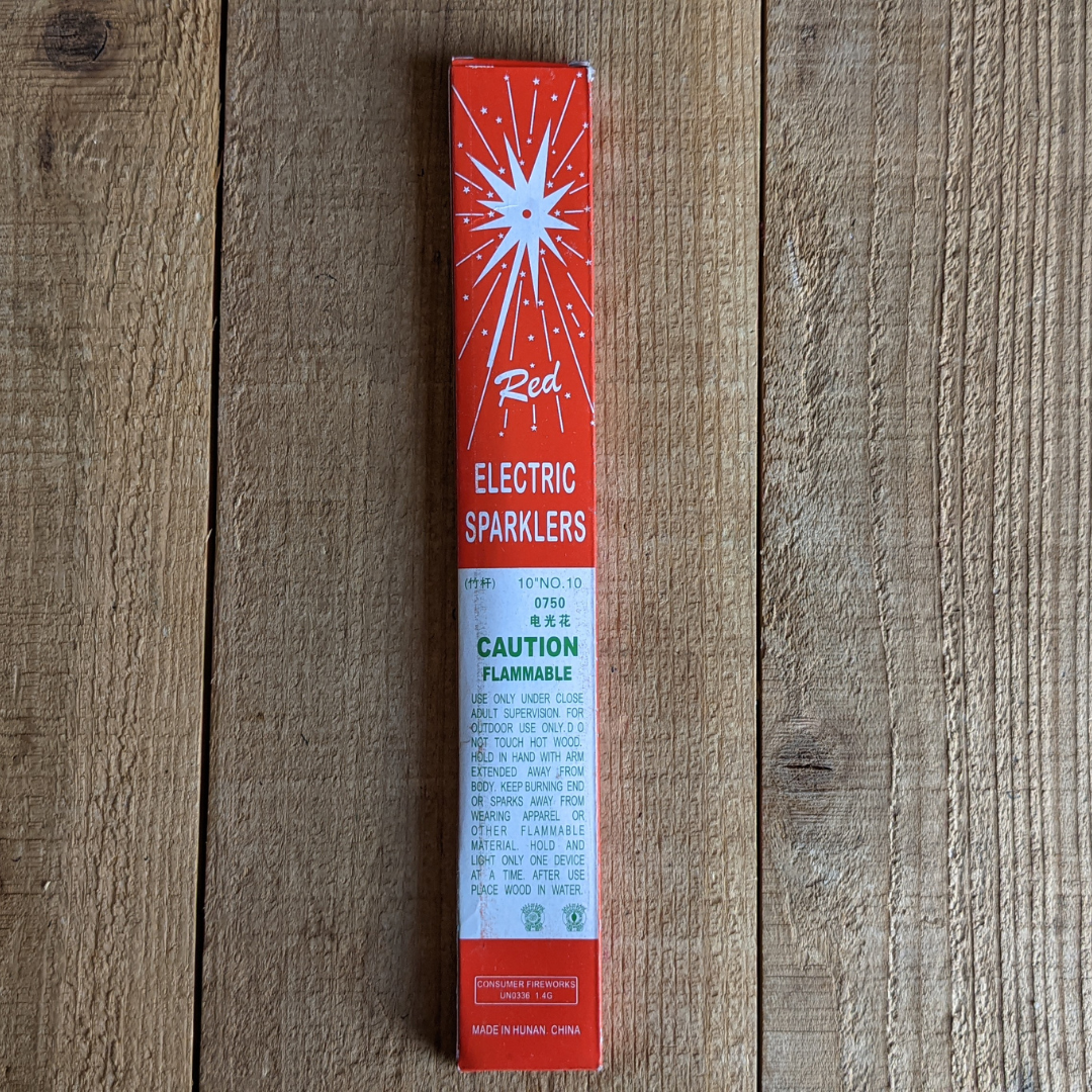 Colored Bamboo Sparkler