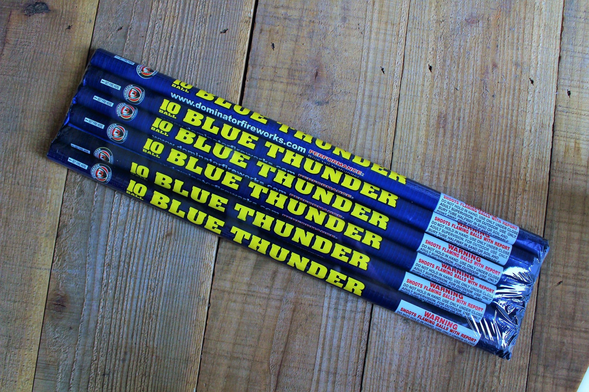 Blue Thunder Candle