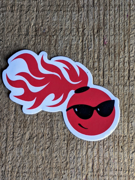 Fire Chick Sticker